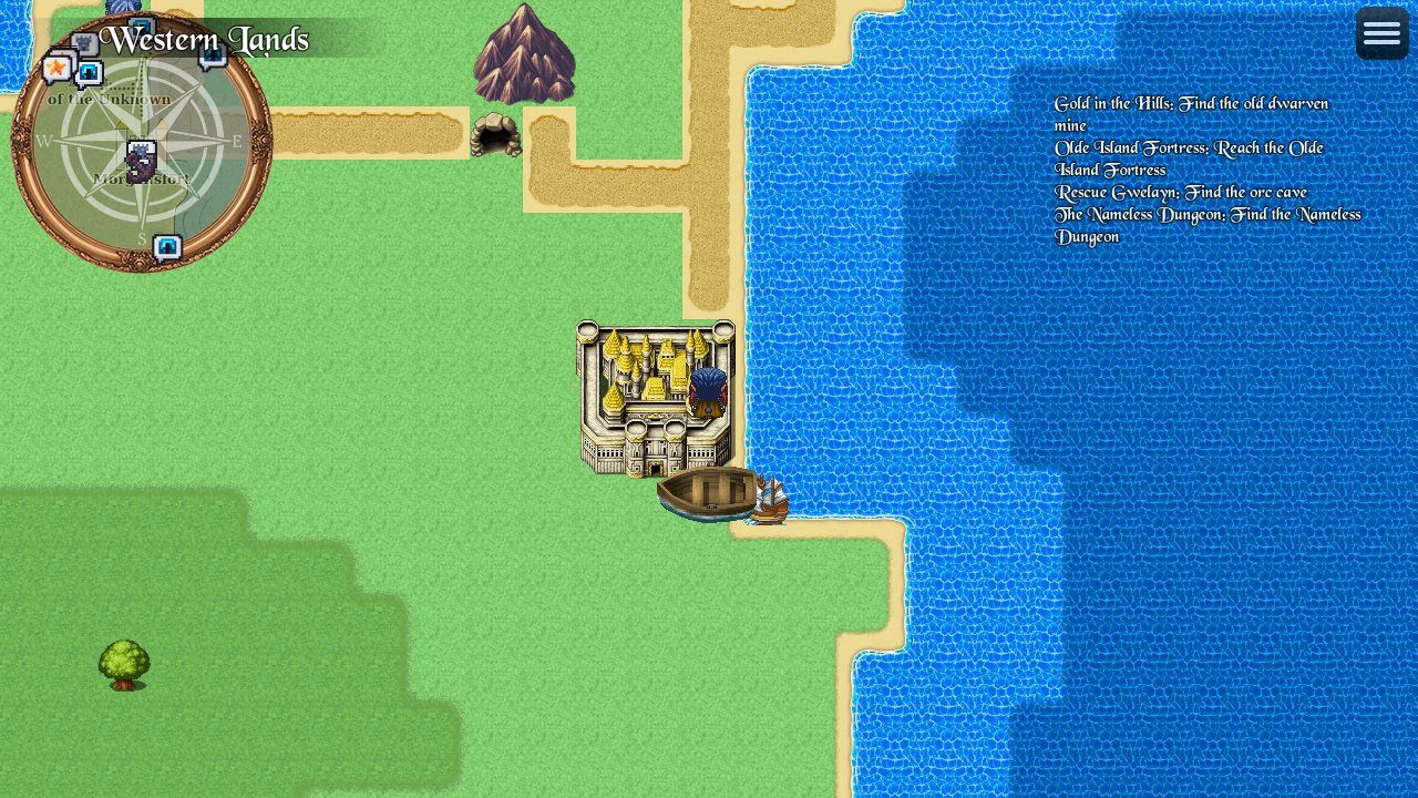 The world map near Morgansfort